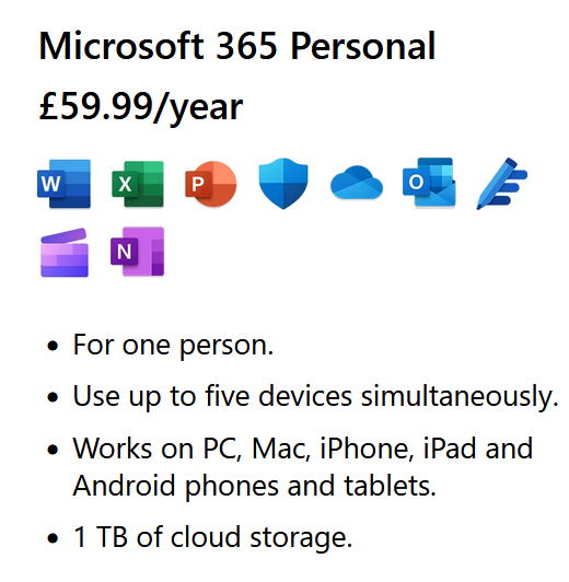 MS Office 365 Apps Julia the PC GP